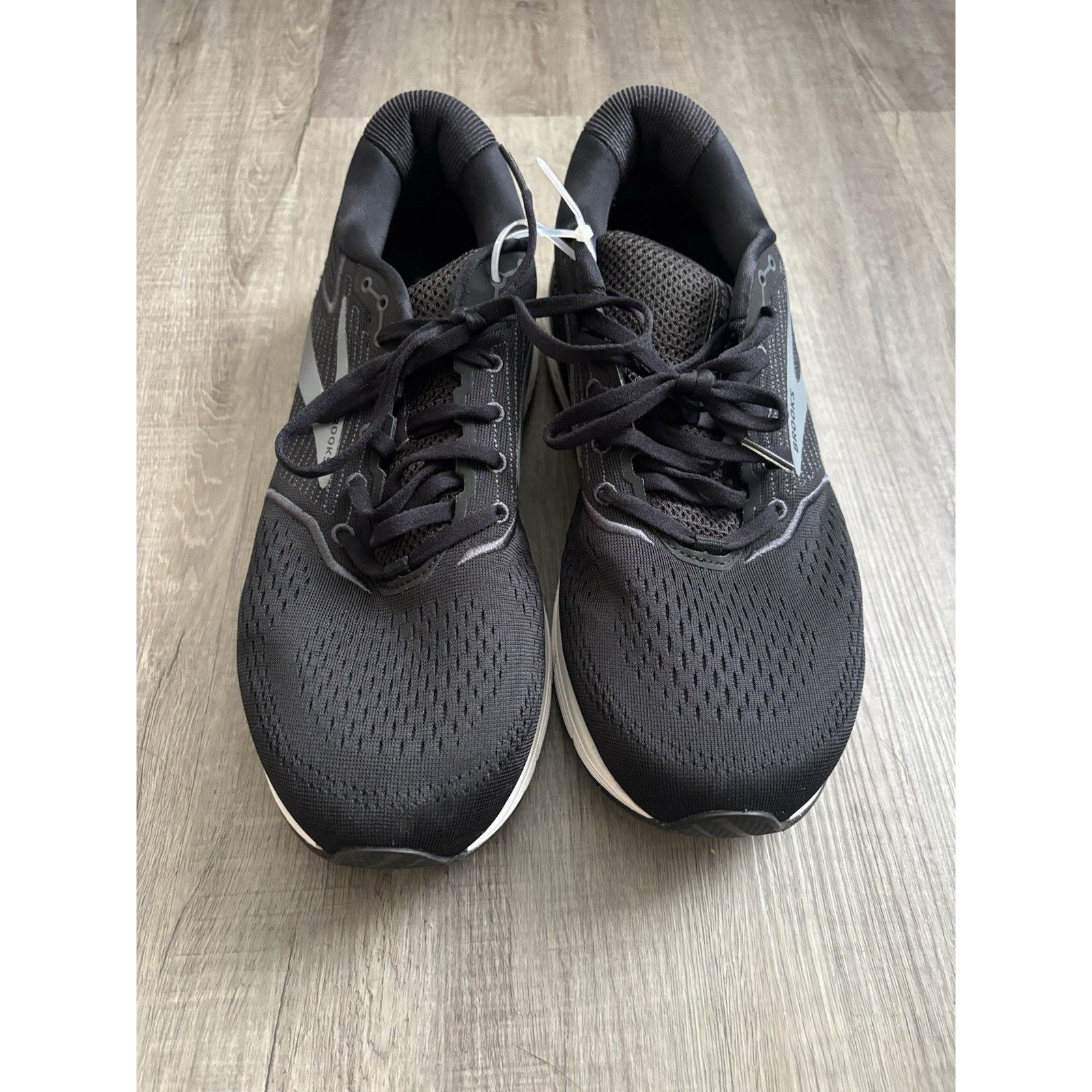 Brooks Beast 20 Running Shoes Men's Size 12 Black Gray Max Stability Sneakers